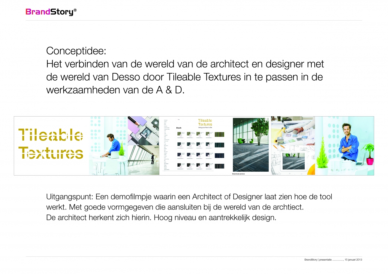 BrandStory presentatie Tileable Textures 02 p.5 BrandStory presentatie Tileable Textures 02 p.5