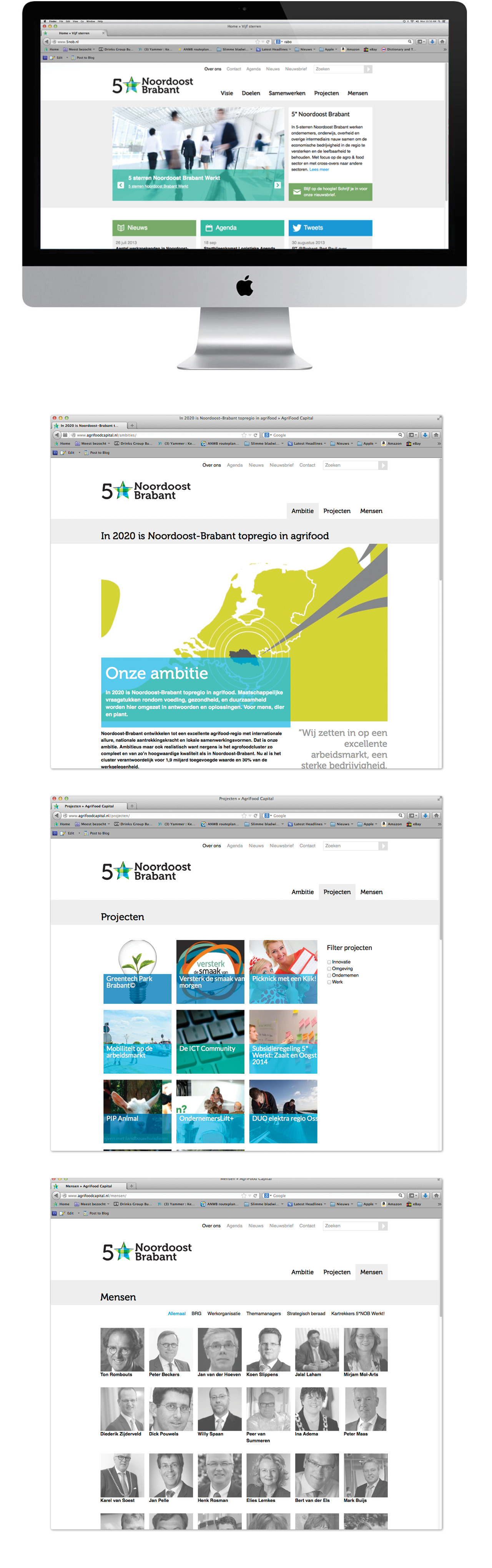 Website overzicht 5 sterren Website overzicht 5 sterren