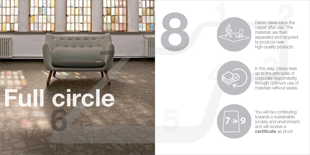 Desso Full Circle Carpet Lease design Desso Full Circle Carpet Lease design